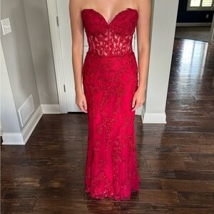 Sherri Hill Prom Gown 54227 Size 4 ( See description)